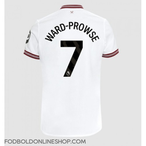 West Ham United James Ward-Prowse #7 Udebanetrøje 2023-24 Kortærmet